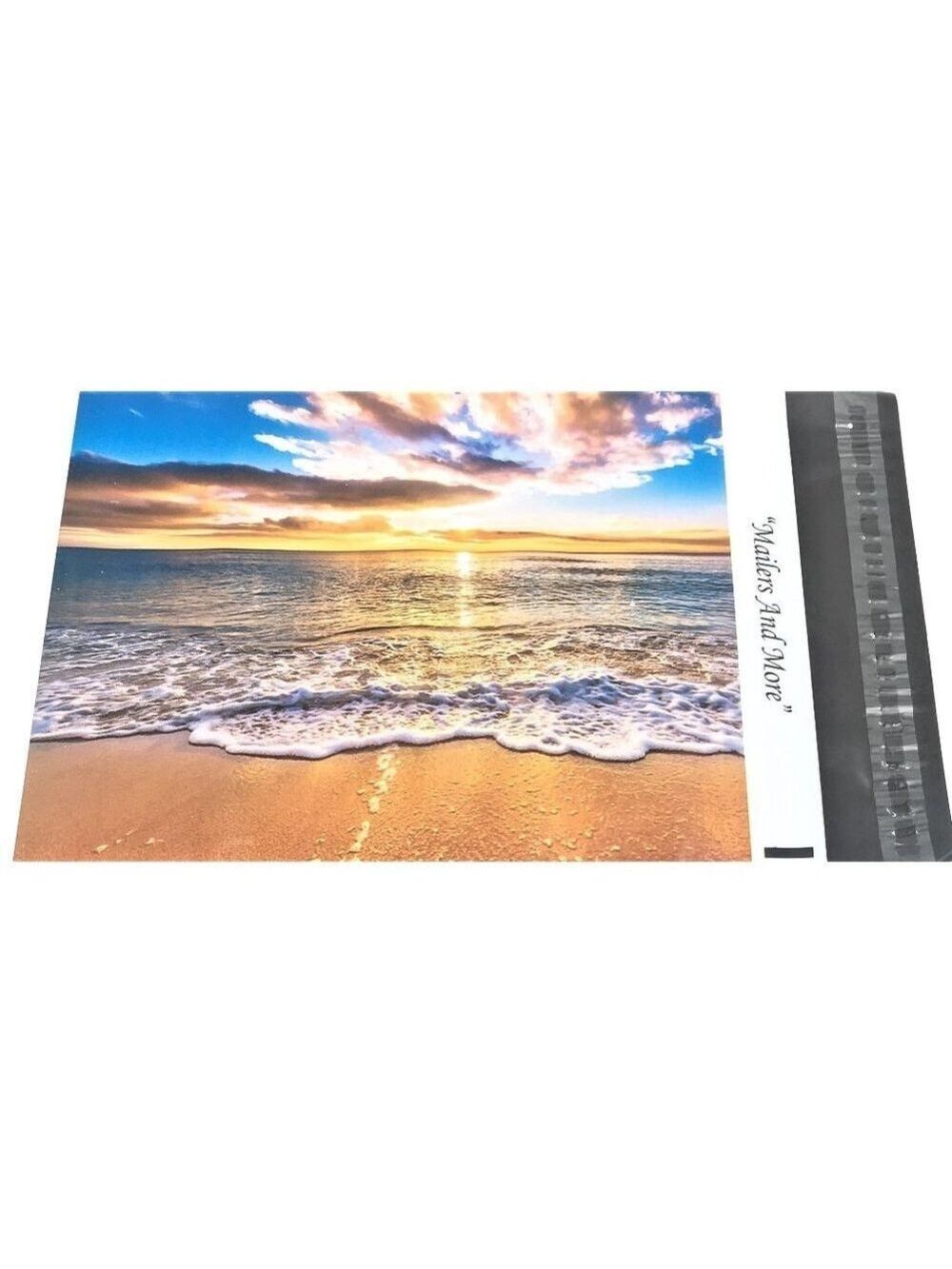 25 10X13 Poly Mailers Sunset Beach Flat PRICE FIRM - Picture 6 of 9